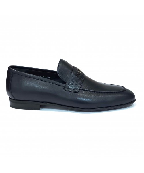 Per La Moda - 6317 Dark Blue Leather Per La Moda - 6317 Dark Blue Leather